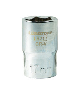 Tubo Bocallave Hexagonal 17mm Encastre 1/2" Milimétrico Lusqtoff L5217