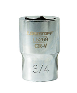 Tubo Bocallave Hexagonal 3/4" Encastre 1/2" En Pulgada Lusqtoff L5269