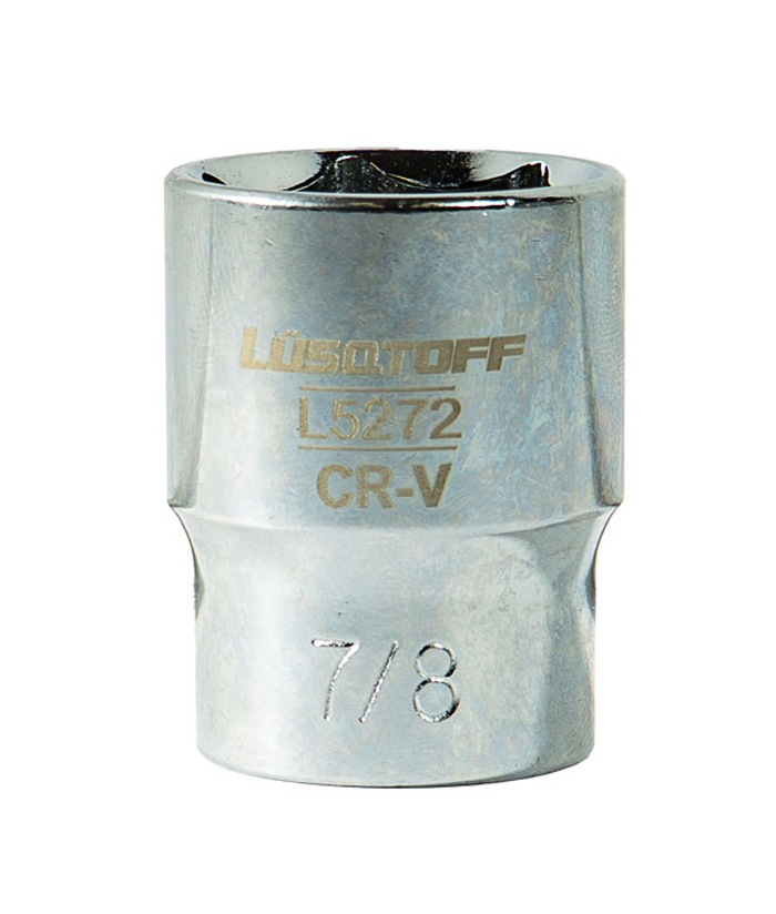 Tubo Bocallave Hexagonal 7/8" Encastre 1/2" En Pulgada Lusqtoff L5272