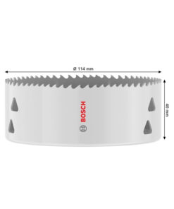 Alternative view of Sierra Copa Bimetálica Multimaterial 114mm Bosch 2608594606