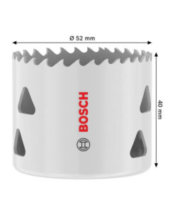 Alternative view of Sierra Copa Bimetálica Multimaterial 52mm Bosch 2608594582