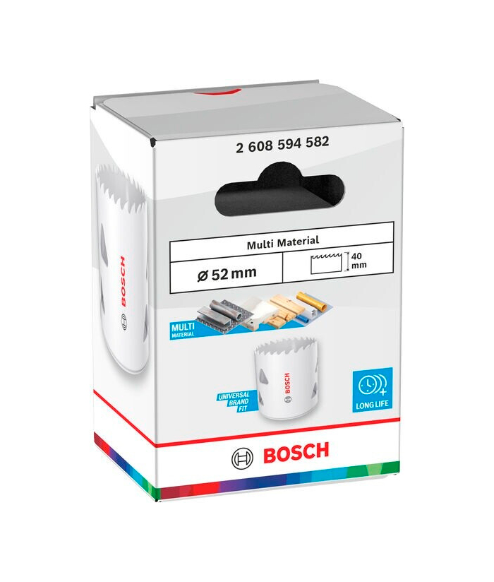 Sierra Copa Bimetálica Multimaterial 52mm Bosch 2608594582 - Imagen 3