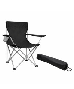 Sillón Director Con Apoya Brazos Color Negro Broksol SILL-01N
