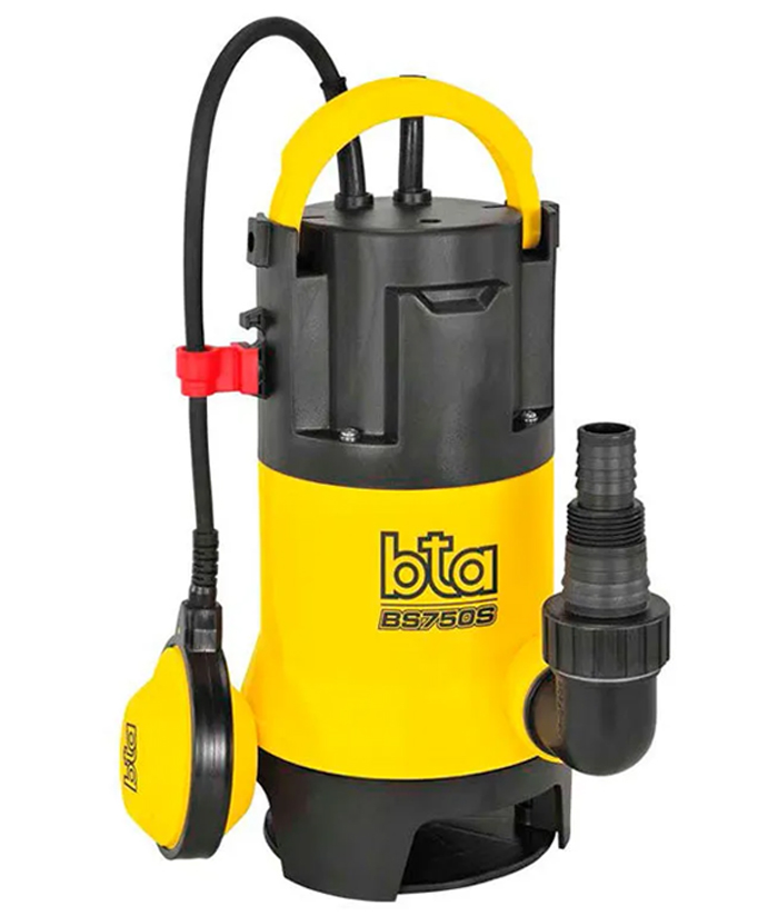 Bomba Electrobomba Sumergible Para Agua Sucia 750W 233 l/min BTA 195070.1 - Imagen 2