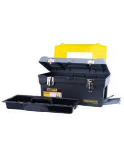 Alternative view of Caja de Herramientas 420 x 225 x 210 mm Porta Plástica Con Cierres Metálicos Negra / Amarilla Crossmaster 9931060