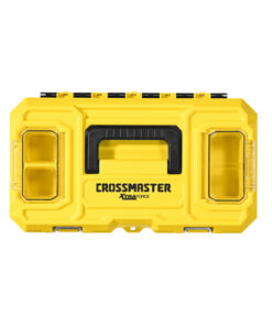 Alternative view of Caja de Herramientas 552 x 276 x 270 mm 22" Porta Plástica Con Cierres Metálicos Negra / Amarilla Crossmaster 9930985