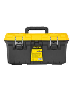 Caja de Herramientas 476 x 252 x 235 mm 19" Porta Plástica Con Cierres Metálicos Negra / Amarilla Crossmaster 9930983