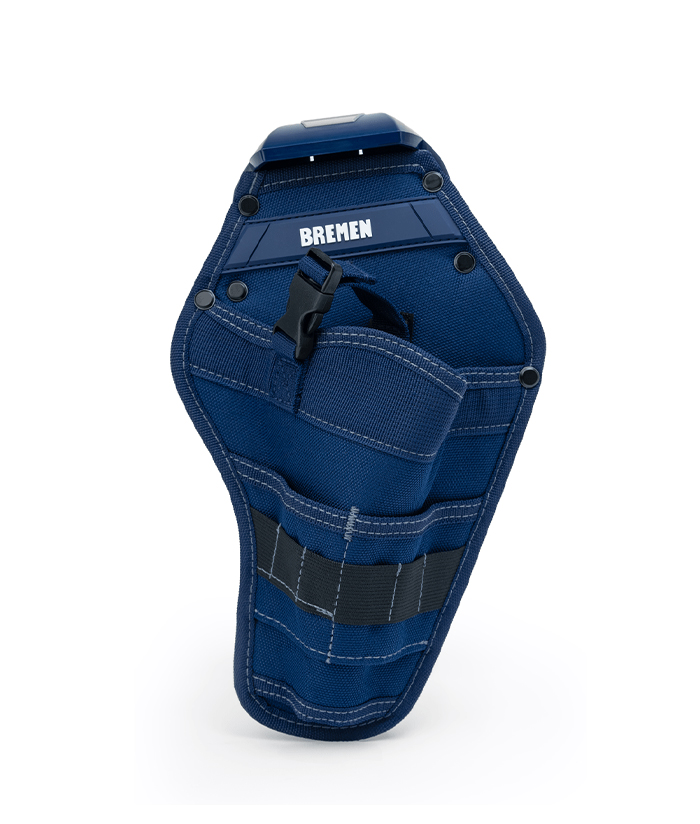 Cartuchera Bolso Estuche Porta Herramientas Para Taladro 9 Bolsillos Compatible Para Sistema EIN KLICK Bremen 8913