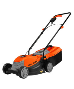 Cortadora de Pasto Césped Eléctrica 1200W 320mm Con Bolsa 3 Niveles Dowen Pagio Naranja/Negro CCE320H 9995312
