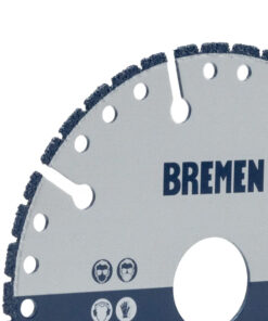 Alternative view of Disco De Corte 115mm Multimaterial Multiconstrucción Multiuso Multipropósito Diamantado Para Amoladora Bremen 8208