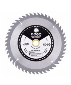 Disco Widia Sierra Circular 7" 180mm 40 Dientes Centro 22mm Para Madera Dogo DOG55215