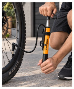 Alternative view of Inflador Para Bicicleta 26 x 234mm Manual De Mano Lusqtoff Naranja L9152