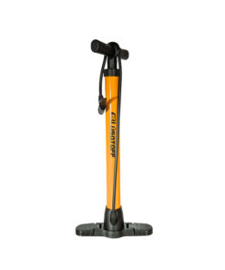 Inflador De Pie 44 x 455mm Manual De Mano Lusqtoff Naranja L9150