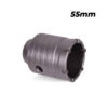 Mecha Sierra Copa de Widia 55mm Para Pared Hormigón Cemento Rosca Crossmaster 9971512