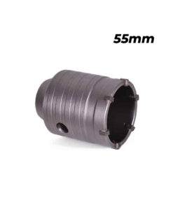 Mecha Sierra Copa de Widia 55mm Para Pared Hormigón Cemento Rosca Crossmaster 9971512