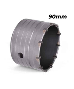 Mecha Sierra Copa de Widia 90mm Para Pared Hormigón Cemento Rosca Crossmaster 9971526