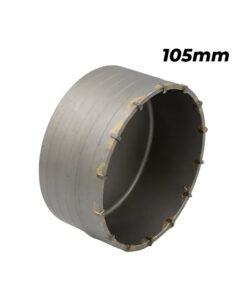 Mecha Sierra Copa de Widia 105mm Para Pared Hormigón Cemento Rosca Crossmaster 9971532