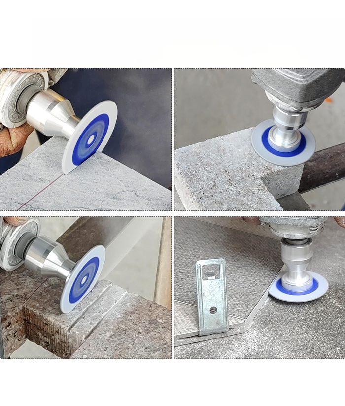 Mini Discos Diamantados 50mm Encastre M14 Para Amoladora Ruhlmann RU15399 - Imagen 2