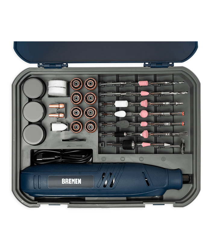 Minitorno A Batería Inalámbrico con Accesorios 124 piezas Bremen 8930 - Imagen 6