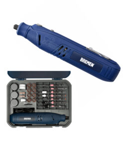 Minitorno A Batería Inalámbrico con Accesorios 124 piezas Bremen 8930