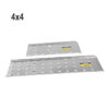 Plataforma Para Escaleras Articuladas Aluminio 4 x 4 Escalones Crossmaster 9931175.9