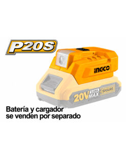 Cargador Usb Adaptador Batería Inalámbrico Cargador Portátil Power Bank Con Luz Led No Incluye Batería Ingco Total Emtop Wadfow Jadever Dyllu CUCLI2022