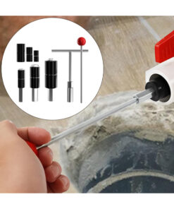 Alternative view of Juego Set Kit Agujas Sellado Bloqueo Selladoras de Tuberías Caños de Agua 1/2" 3/4" 1" PVC Ruhlmann RU43381