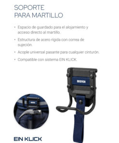 Alternative view of Soporte Para Porta Martillo Compatible Para Sistema EIN KLICK Bremen 8912