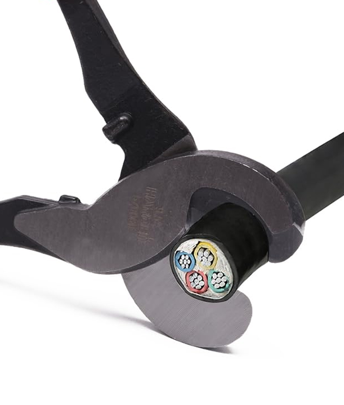 Alicate Corta Pela Cables 9.5" 240mm Alta Resistencia Electricista Heavy Duty Harden 570080 - Imagen 2