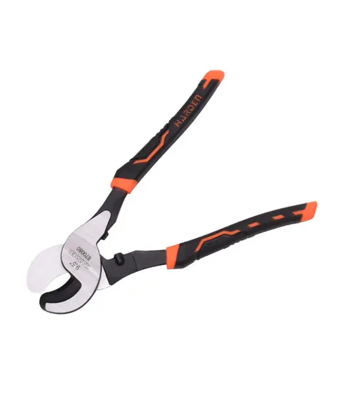 Alicate Corta Pela Cables 9.5" 240mm Alta Resistencia Electricista Heavy Duty Harden 570080 - Imagen 3