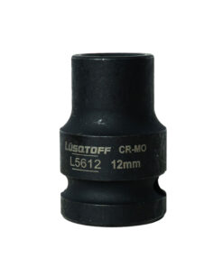Tubo Bocallave 12mm De Impacto Hexagonal Encastre 1/2" Lusqtoff L5612
