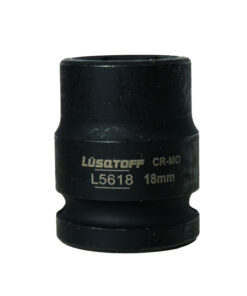 Tubo Bocallave 18mm De Impacto Hexagonal Encastre 1/2" Lusqtoff L5618