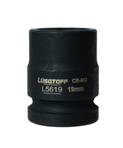 Tubo Bocallave 19mm De Impacto Hexagonal Encastre 1/2" Lusqtoff L5619