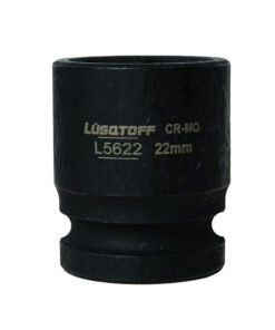 Tubo Bocallave 22mm De Impacto Hexagonal Encastre 1/2" Lusqtoff L5622
