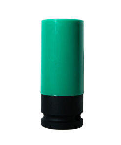 Tubo Bocallave 22mm Verde De Impacto Para Llantas Hexagonal Largo Encastre 1/2" Lusqtoff L5653