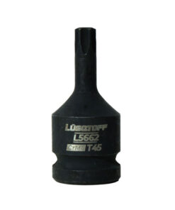 Tubo Bocallave De Impacto Punta Torx T45 Encastre 1/2" Lusqtoff L5662