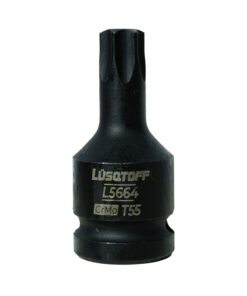 Tubo Bocallave De Impacto Punta Torx T55 Encastre 1/2" Lusqtoff L5664