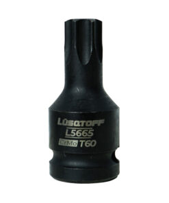 Tubo Bocallave De Impacto Punta Torx T60 Encastre 1/2" Lusqtoff L5665