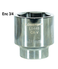Tubo Bocallave Hexagonal 48mm Encastre 3/4" Milimétrico Lusqtoff L5448