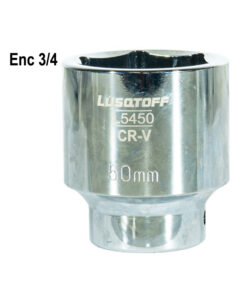 Tubo Bocallave Hexagonal 50mm Encastre 3/4" Milimétrico Lusqtoff L5450