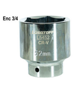 Tubo Bocallave Hexagonal 52mm Encastre 3/4" Milimétrico Lusqtoff L5452