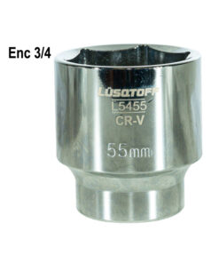 Tubo Bocallave Hexagonal 55mm Encastre 3/4" Milimétrico Lusqtoff L5455