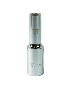 Tubo Bocallave Largo Hexagonal 10mm Encastre 1/2" Milimétrico Lusqtoff L5310
