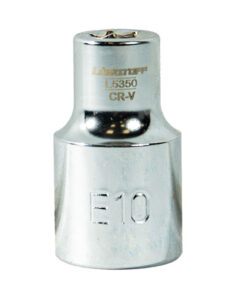 Tubo Bocallave Torx Hembra E10 Encastre 1/2" Lusqtoff L5350