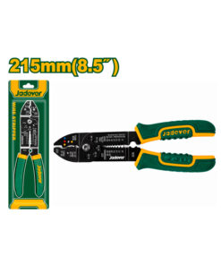 Pinza Alicate Pelacables Manual 8,5" 215mm Corte De Tornillos Y Alambre Jadever JDPL5685