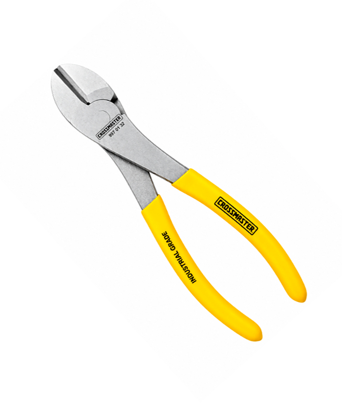 Alicate Corta Perno Corte Diagonal Alto Apalancamiento 10" 254mm Crossmaster