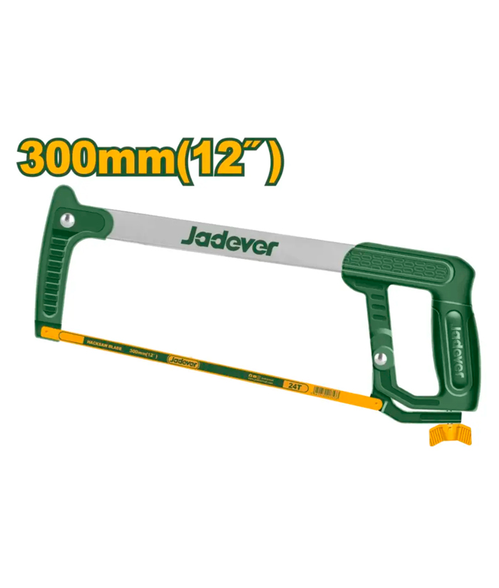 Arco De Sierra Para Metales 300mm 12" Manual Mango Aluminio Jadever JDHF3108