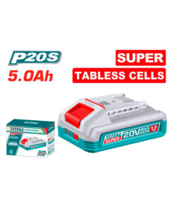 Batería de Litio 20V 5.0 Ah Amper P20STabless Total TFBLI2125 Celeste