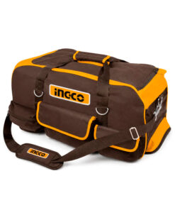 Alternative view of Bolso Valija Porta Herramientas Reforzada 27" Con Ruedas Hasta 20kg Ingco Naranja/Amarillo HRRTB275