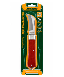 Alternative view of Cuchillo Navaja Pelacables 198mm Electricista Curvo Jadever JDCSK3602